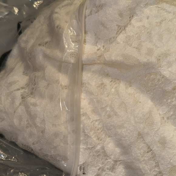 Long Sleeve Lace Maxi white sexy resort risky edgy hot dress bridal bride wife - Picture 3 of 9